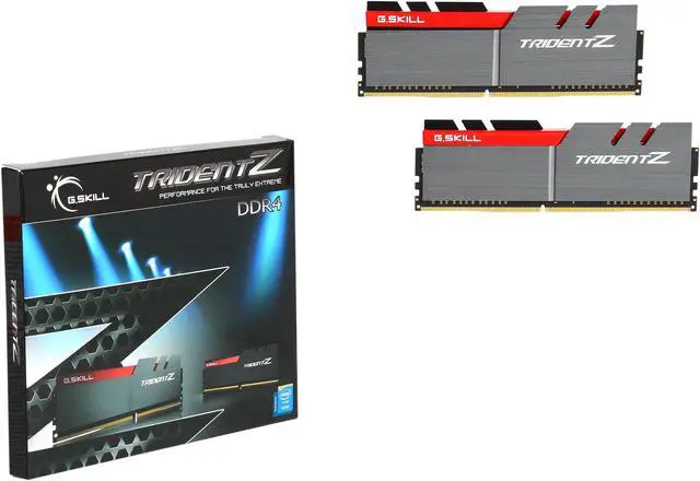 Alt view image 3 of 3 - G.SKILL TridentZ Series 8GB (2 x 4GB) DDR4 4266 (PC4 34100) Desktop Memory Model F4-4266C19D-8GTZ