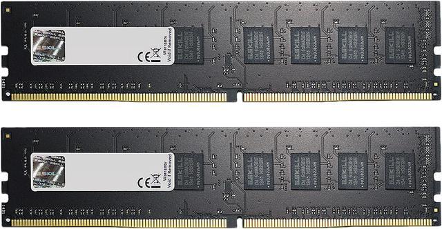 G.SKILL Value Series 8GB (2 x 4GB) DDR4 2400 (PC4 19200) Desktop