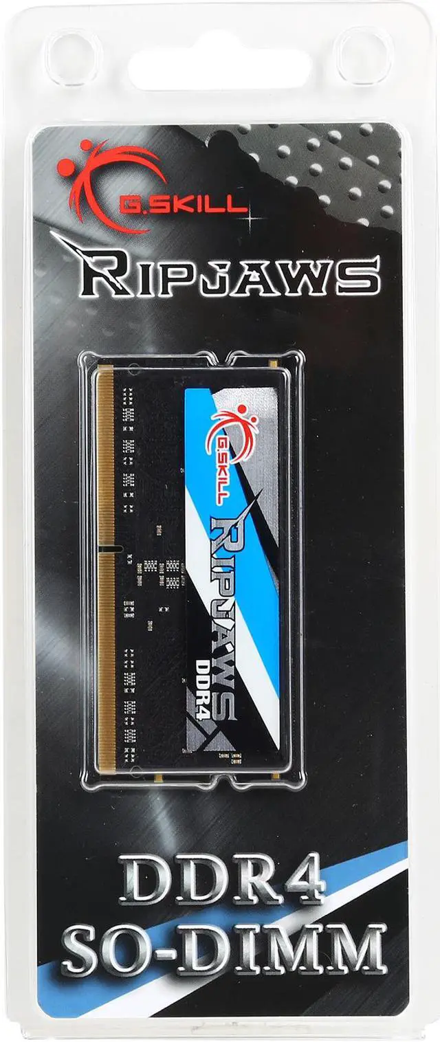 Alt view image 3 of 3 - G.SKILL Ripjaws Series 4GB 260-Pin DDR4 SO-DIMM DDR4 2666 (PC4 21300) Laptop Memory Model F4-2666C18S-4GRS