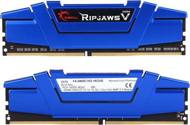 G.SKILL Ripjaws V Series 16GB (2 x 8GB) 288-Pin PC RAM DDR4 2400 
