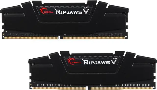 Main image of G.SKILL Ripjaws V Series 8GB (2 x 4GB) 288-Pin DDR4 SDRAM DDR4 4000 (PC4 32000) Desktop Memory Model F4-4000C19D-8GVK
