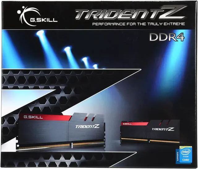 Alt view image 2 of 2 - G.SKILL TridentZ Series 16GB (2 x 8GB) DDR4 3600 (PC4 28800) Desktop Memory Model F4-3600C16D-16GTZ