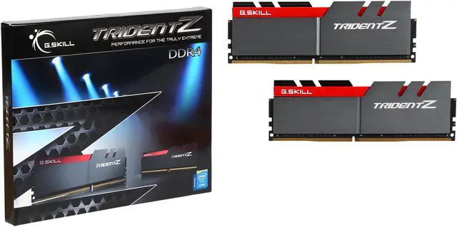 Alt view image 3 of 3 - G.SKILL TridentZ Series 32GB (2 x 16GB) DDR4 3200 (PC4 25600) Desktop Memory Model F4-3200C14D-32GTZ