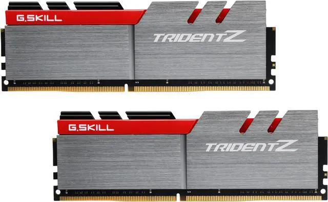 Main image of G.SKILL TridentZ Series 32GB (2 x 16GB) DDR4 3200 (PC4 25600) Desktop Memory Model F4-3200C15D-32GTZ