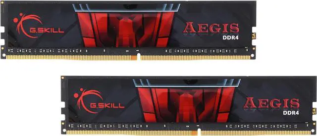 Main image of G.SKILL Aegis 8GB (2 x 4GB) DDR4 2133 (PC4 17000) Desktop Memory Model F4-2133C15D-8GIS