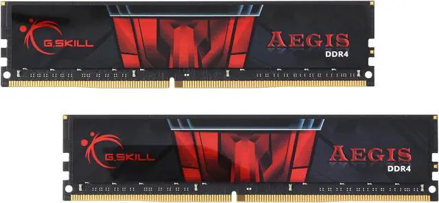 Main image of G.SKILL Aegis 32GB (2 x 16GB) DDR4 2133 (PC4 17000) Desktop Memory Model F4-2133C15D-32GIS