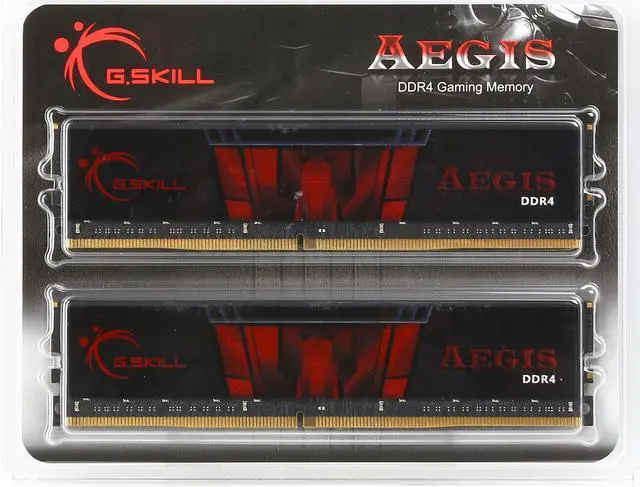 Alt view image 3 of 3 - G.SKILL Aegis 32GB (2 x 16GB) DDR4 2133 (PC4 17000) Desktop Memory Model F4-2133C15D-32GIS