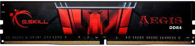 Main image of G.SKILL Aegis 4GB 288-Pin PC RAM DDR4 2133 (PC4 17000) Desktop Memory Model F4-2133C15S-4GIS