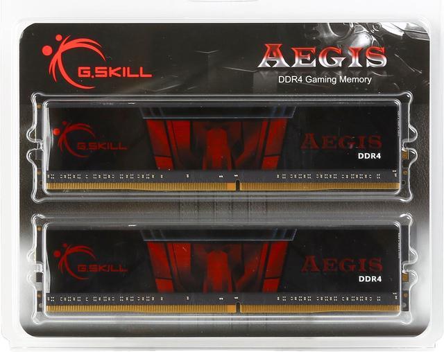 G.SKILL Aegis 8GB (2 x 4GB) DDR4 2400 (PC4 19200) Desktop Memory