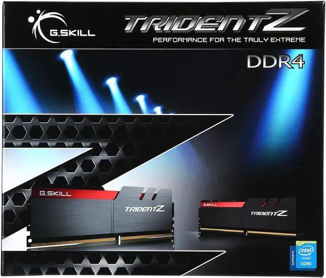 Alt view image 2 of 2 - G.SKILL TridentZ Series 16GB (2 x 8GB) DDR4 4133 (PC4 33000) Desktop Memory Model F4-4133C19D-16GTZA