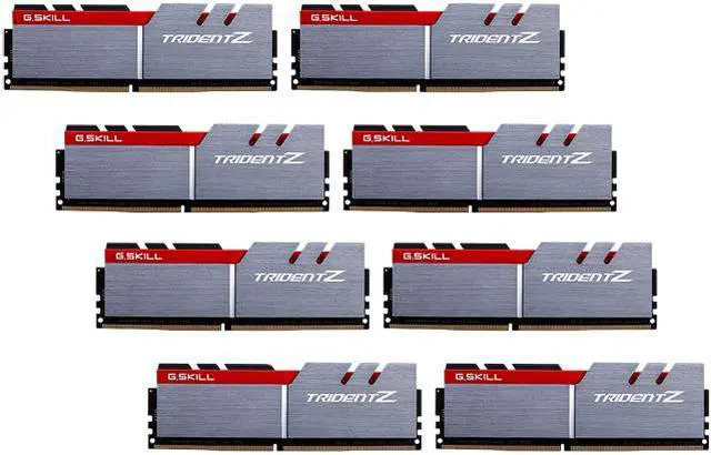 Main image of G.SKILL TridentZ Series 128GB (8 x 16GB) DDR4 3200 (PC4 25600) Memory (Desktop Memory) Model F4-3200C15Q2-128GTZ
