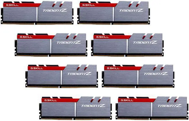 Main image of G.SKILL TridentZ Series 128GB (8 x 16GB) DDR4 3200 (PC4 25600) Memory (Desktop Memory) Model F4-3200C16Q2-128GTZ