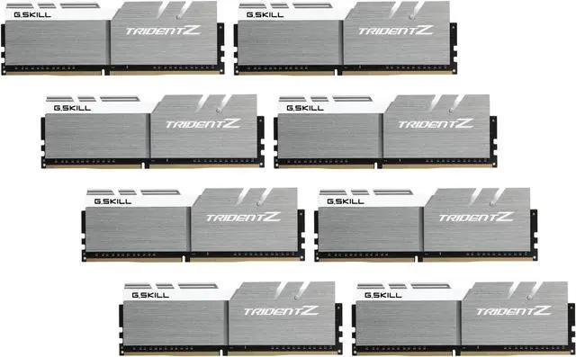 Main image of G.SKILL TridentZ Series 64GB (8 x 8GB) DDR4 3466 (PC4 27700) Desktop Memory Model F4-3466C16Q2-64GTZSW