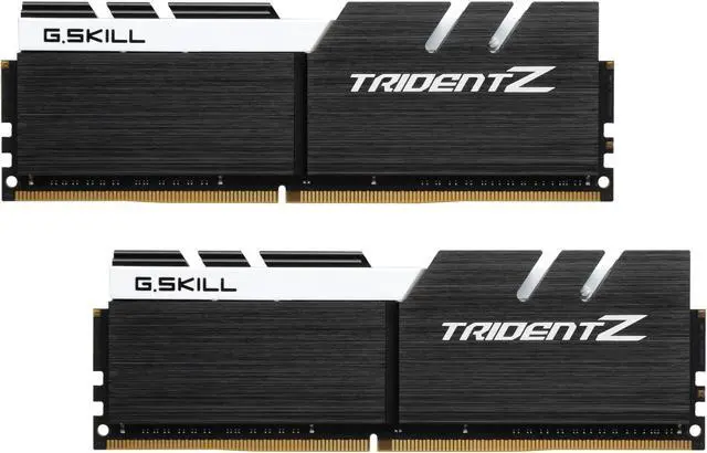 Main image of G.SKILL TridentZ Series 32GB (2 x 16GB) DDR4 3200 (PC4 25600) Desktop Memory Model F4-3200C14D-32GTZKW
