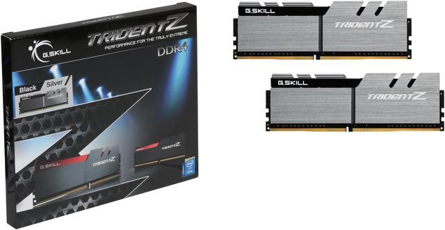 G.SKILL TridentZ Series 16GB (2 x 8GB) 288-Pin PC RAM DDR4 3200 (PC4 25600)  Desktop Memory Model F4-3200C15D-16GTZSK