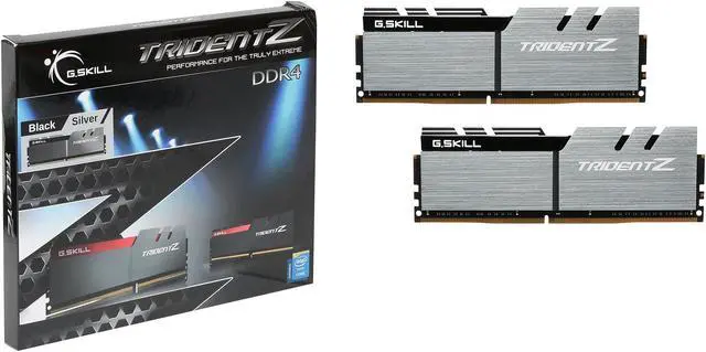 Alt view image 3 of 3 - G.SKILL TridentZ Series 16GB (2 x 8GB) DDR4 3200 (PC4 25600) Desktop Memory Model F4-3200C16D-16GTZSK
