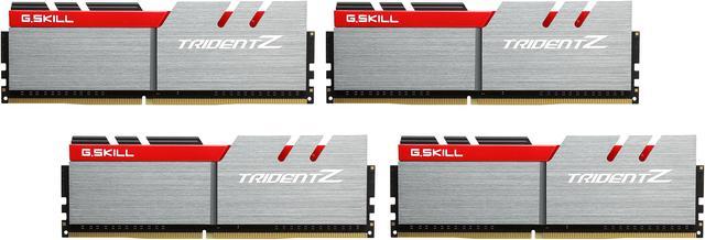 G.SKILL TridentZ Series 64GB (4 x 16GB) DDR4 3600 (PC4 28800) Desktop  Memory Model F4-3600C17Q-64GTZ