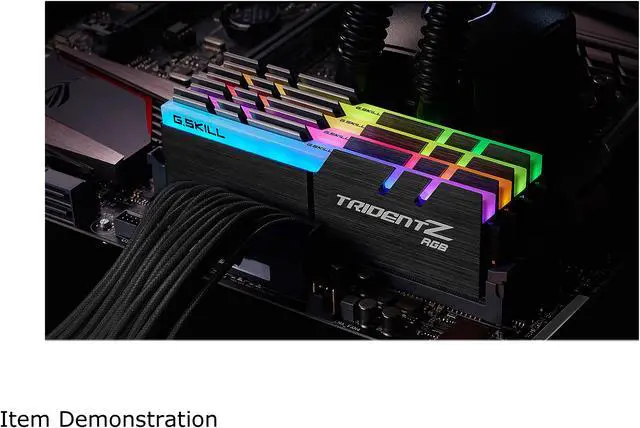 Alt view image 3 of 5 - G.SKILL TridentZ RGB Series 32GB (4 x 8GB) 288-Pin PC RAM DDR4 3000 (PC4 24000) Memory (Desktop Memory) Model F4-3000C16Q-32GTZR