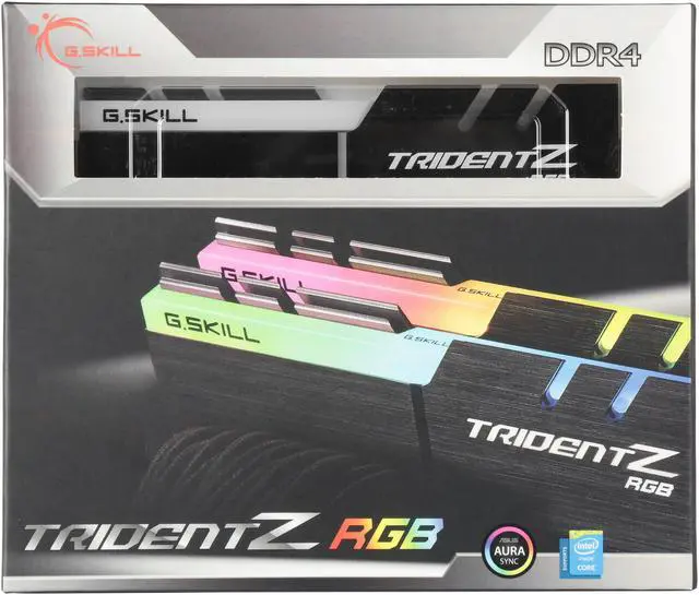 Alt view image 2 of 2 - G.SKILL TridentZ RGB Series 32GB (2 x 16GB) 288-Pin PC RAM DDR4 3200 (PC4 25600) Desktop Memory Model F4-3200C15D-32GTZR