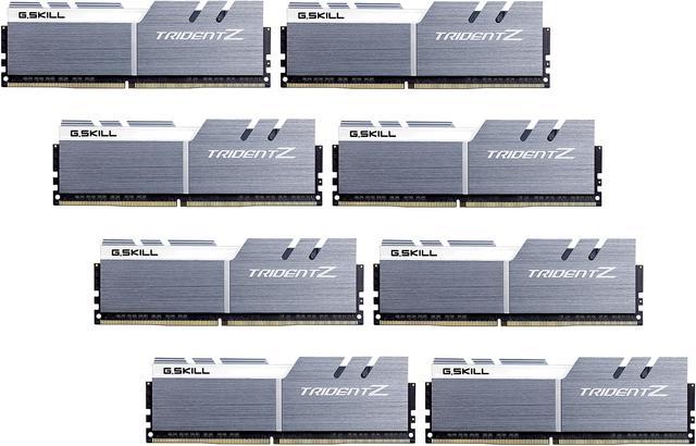 G.SKILL TridentZ Series 64GB (8 x 8GB) DDR4 3600 (PC4 28800) Desktop Memory  Model F4-3600C16Q2-64GTZSW