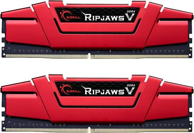 Main image of G.SKILL Ripjaws V Series 16GB (2 x 8GB) 288-Pin DDR4 SDRAM DDR4 2400 (PC4 19200) Desktop Memory Model F4-2400C17D-16GVR
