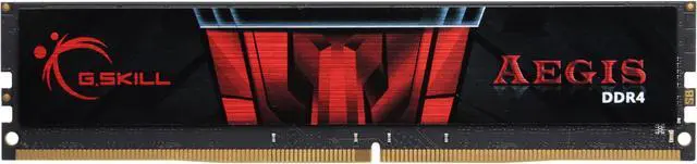 Main image of G.SKILL Aegis 8GB DDR4 2400 (PC4 19200) Desktop Memory Model F4-2400C17S-8GIS