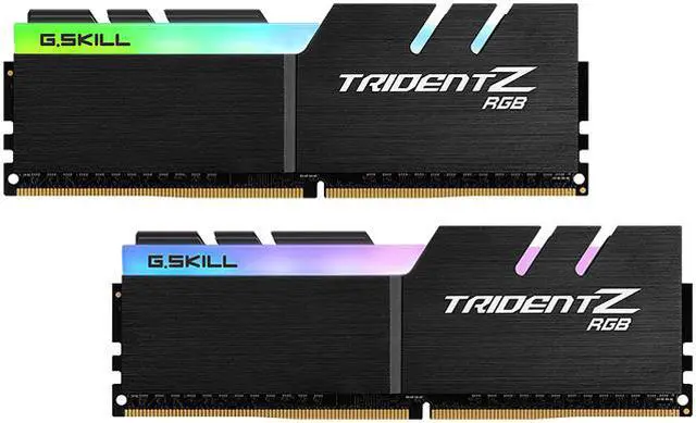 Main image of G.SKILL TridentZ RGB Series 16GB (2 x 8GB) DDR4 2933 (PC4 23400) Desktop Memory Model F4-2933C14D-16GTZRX