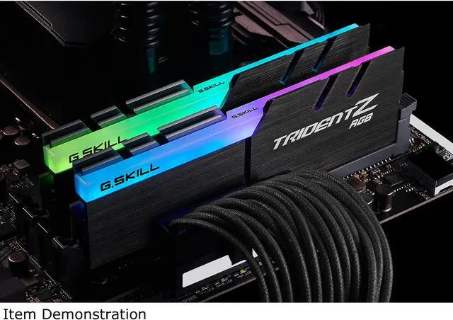 Alt view image 4 of 5 - G.SKILL TridentZ RGB Series 16GB (2 x 8GB) 288-Pin PC RAM DDR4 2666 (PC4 21300) Desktop Memory Model F4-2666C18D-16GTZR