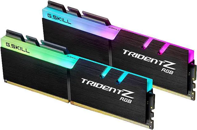 Alt view image 2 of 5 - G.SKILL TridentZ RGB Series 16GB (2 x 8GB) 288-Pin PC RAM DDR4 4400 (PC4 35200) Desktop Memory Model F4-4400C18D-16GTZR