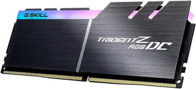 Alt view image 2 of 5 - G.SKILL Trident Z RGB DC Series 64GB (2 x 32GB) DDR4 3200 (PC4 25600) Desktop Memory Model F4-3200C14D-64GTZDCB