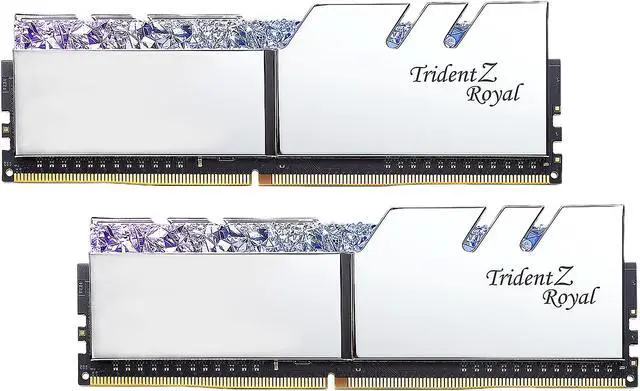 Alt view image 2 of 4 - G.SKILL Trident Z Royal Series 32GB (2 x 16GB) DDR4 4000 (PC4 32000) Desktop Memory Model F4-4000C19D-32GTRS