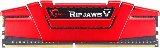Main image of G.SKILL Ripjaws V Series 8GB DDR4 2666 (PC4 21300) Desktop Memory Model F4-2666C19S-8GVR