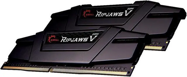Alt view image 3 of 4 - G.SKILL Ripjaws V Series 32GB (4 x 8GB) 288-Pin PC RAM DDR4 3600 (PC4 28800) Desktop Memory Model F4-3600C16Q-32GVKC