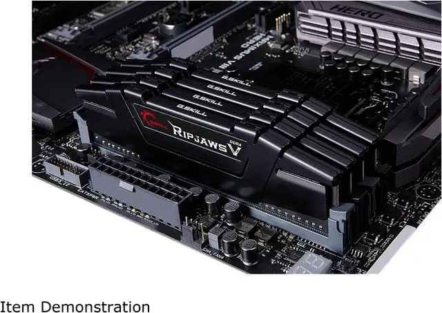 Alt view image 2 of 3 - G.SKILL Ripjaws V Series 64GB (4 x 16GB) 288-Pin PC RAM DDR4 3600 (PC4 28800) Desktop Memory Model F4-3600C16Q-64GVKC