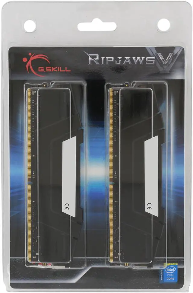 Alt view image 3 of 3 - G.SKILL Ripjaws V Series 64GB (4 x 16GB) 288-Pin PC RAM DDR4 3600 (PC4 28800) Desktop Memory Model F4-3600C18Q-64GVK