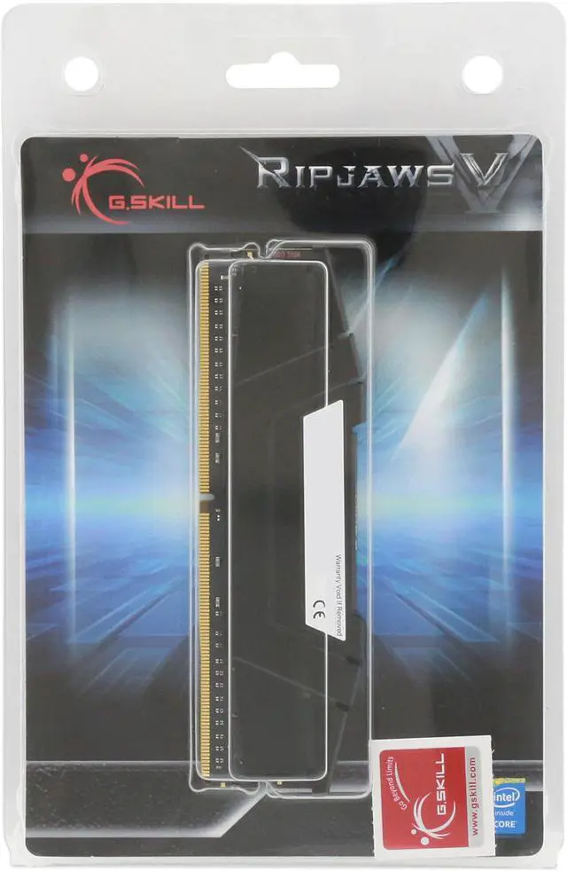 Alt view image 2 of 2 - G.SKILL Ripjaws V Series 32GB DDR4 2666 (PC4 21300) Desktop Memory Model F4-2666C18S-32GVK