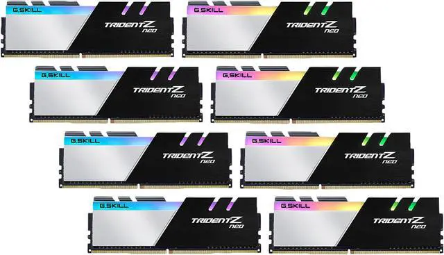 Main image of G.SKILL Trident Z Neo Series 256GB (8 x 32GB) DDR4 3200 (PC4 25600) Desktop Memory Model F4-3200C16Q2-256GTZN
