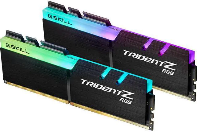 Main image of G.SKILL TridentZ RGB Series 16GB (2 x 8GB) 288-Pin PC RAM DDR4 4000 (PC4 32000) Desktop Memory Model F4-4000C15D-16GTZR
