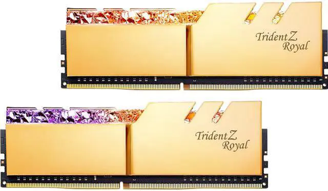 Main image of G.SKILL Trident Z Royal Series 16GB (2 x 8GB) DDR4 4000 (PC4 32000) Desktop Memory Model F4-4000C15D-16GTRG
