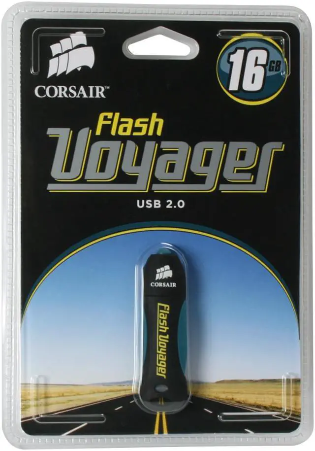 Alt view image 3 of 3 - CORSAIR Voyager 16GB USB 2.0 Flash Drive CMFUSB2.0-16GB