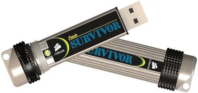 Main image of CORSAIR 4GB Flash Survivor Ultra Rugged USB 2.0 Drive Model CMFUSBSRVR-4GB