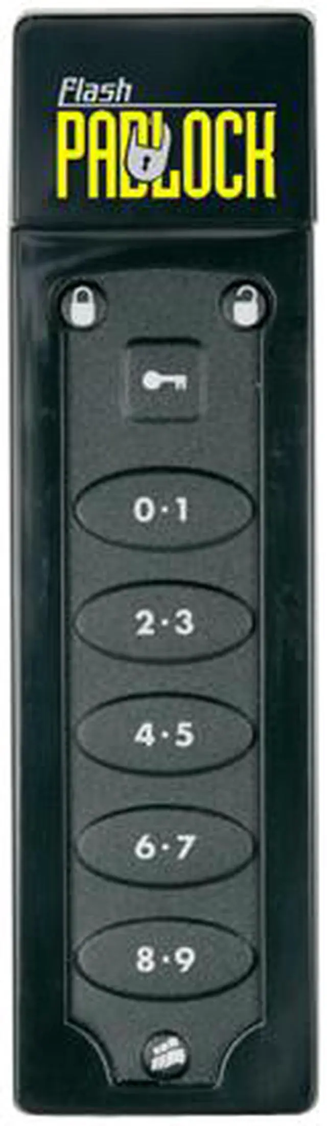 Alt view image 2 of 3 - CORSAIR padlock 1GB Flash Drive (USB2.0 Portable) CMFUSBPADLOCK-1GB