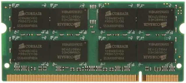 Alt view image 2 of 3 - CORSAIR 2GB 200-Pin DDR2 SO-DIMM DDR2 800 (PC2 6400) Laptop Memory Model VS2GSDS800D2 G