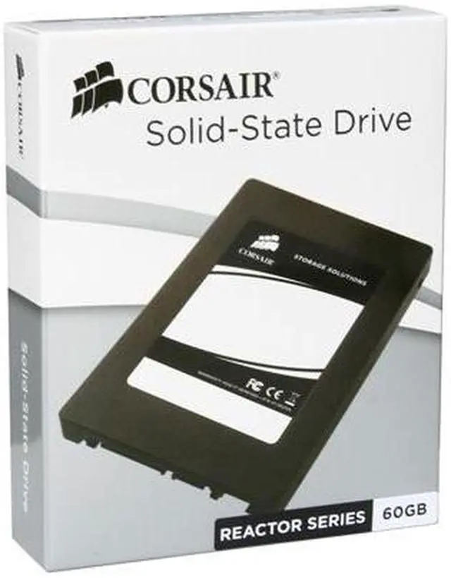 Main image of Corsair Reactor Series 2.5" 60GB USB 2.0 & SATAII Internal Solid State Drive (SSD) CSSD-R60GB2-BRKT