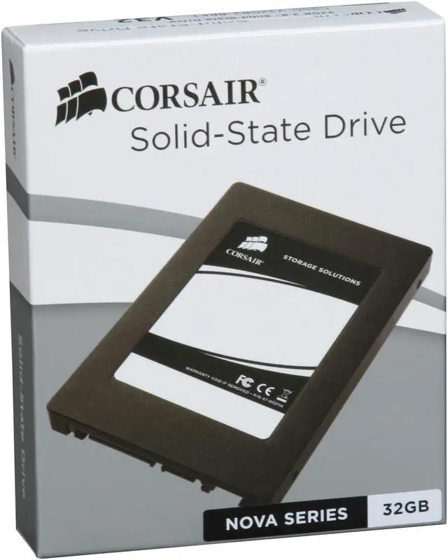 Main image of Corsair Nova 2.5" 32GB SATA II Internal Solid State Drive (SSD) CSSD-V32GB2-BRKT