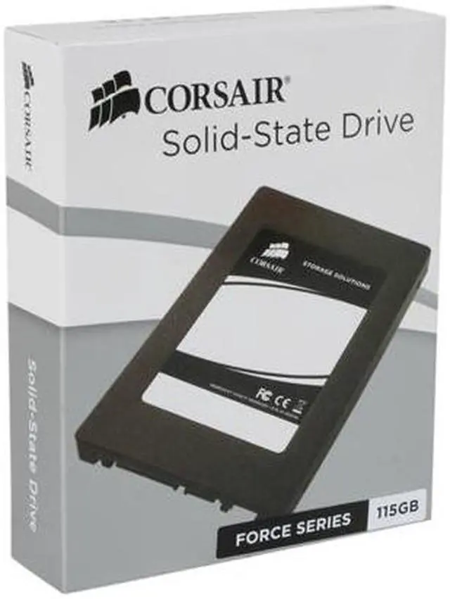 Main image of Corsair Force 2.5" 115GB SATA II MLC Internal Solid State Drive (SSD) CSSD-F115GB2-BRKT-A