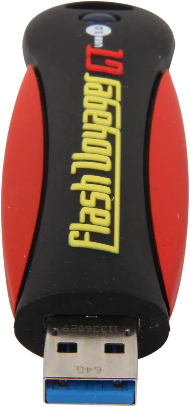 Alt view image 3 of 5 - CORSAIR Voyager GT 64GB USB 3.0 Flash Drive CMFVYGT3-64GB