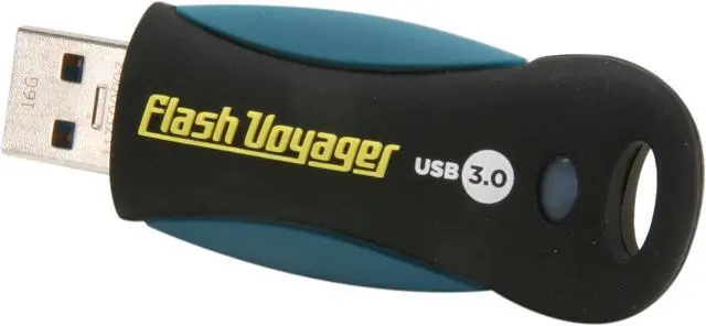 Alt view image 3 of 6 - CORSAIR Voyager 16GB USB 3.0 Flash Drive CMFVY3S-16GB