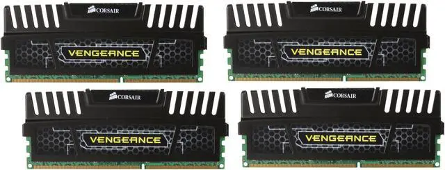Main image of CORSAIR Vengeance 32GB (4 x 8GB) DDR3 1866 (PC3 14900) Desktop Memory Model CMZ32GX3M4X1866C10