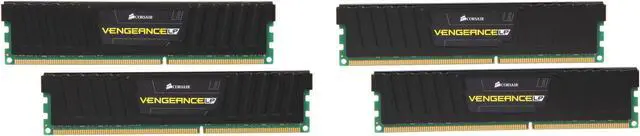 Main image of CORSAIR Vengeance 16GB (4 x 4GB) DDR3 1600 (PC3 12800) Desktop Memory Model CML16GX3M4X1600C7